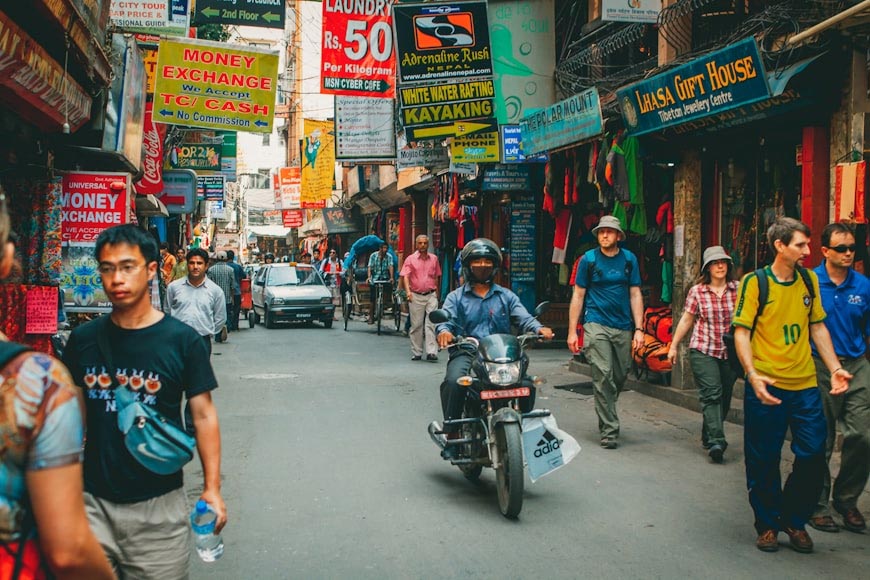 Thamel Bazaar – The lively heart of Kathmandu